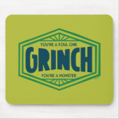 あなたはファウル1インチ マウスパッド (正面)