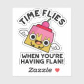 あなたはフライアンフードパンを持っている時は時間が経つ シール (シート)