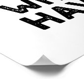 あなたはフライアンフードパンを持っている時は時間が経つ ポスター (角)