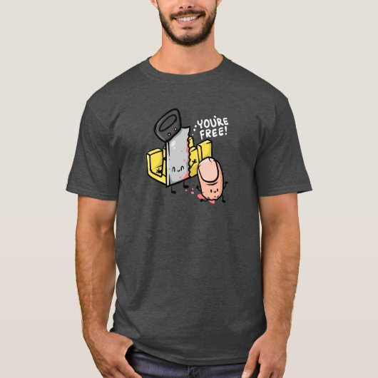 あなたはフリーのマイタソーボックス大工 Tシャツ (正面)