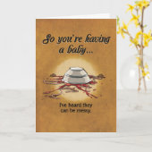 あなたはベビーカードを持つ カード (黄色い花)