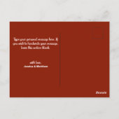 あなたはベリースウィート – ストロベリーポストカード ポストカード (裏面)