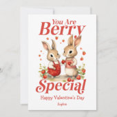 あなたはベリー特別ヴィンテージバレンタインデー シーズンカード (正面)