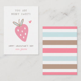 あなたはベリー スウィート キッズ クラスルーム バレンタインズ デー ノートカード