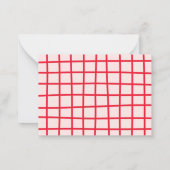 あなたはベリー スウィート キッズ クラスルーム バレンタイン フォト ノートカード (裏面)