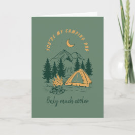 あなたはマイおもしろいキャンプパパ父の日 招待状