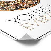 あなたはマイオールバゲルブレックファーストキッチンアート ポスター (角)