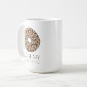 あなたはマイオールバゲルブレックファーストフードラブ コーヒーマグカップ (正面左)