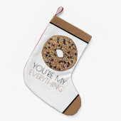 あなたはマイオールバゲルブレックファーストフードラブ スモールクリスマスストッキング (正面 (吊り時))