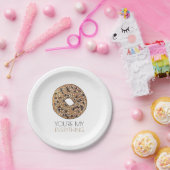 あなたはマイオールバゲルブレックファーストフードラブ ペーパープレート (パーティー)