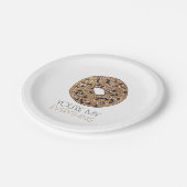 あなたはマイオールバゲルブレックファーストフードラブ ペーパープレート (アングル)