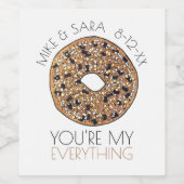 あなたはマイオールバ結婚ゲル婚約 ワインラベル (シングルラベル)