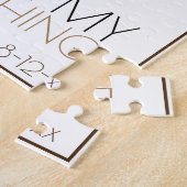 あなたはマイオールベーグルグルメ結婚式の引き出物 ジグソーパズル (側面)