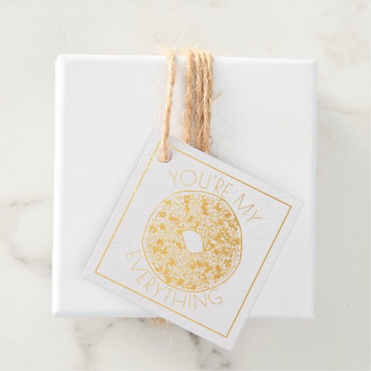 あなたはマイオールベーグルグルメ結婚式の引き出物 フェイバータグ (箱)