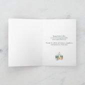 あなたはマイキャンプパパおもしろい父の日用カード 招待状 (内部)