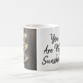 あなたはマイサンシャイングレーヒュンフラワーマグ コーヒーマグカップ (中央)