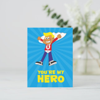 あなたはマイヒーローのカード ポストカード