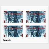 あなたはマインバレンタインデステッカー 長方形シール (シート)