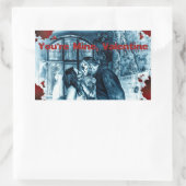 あなたはマインバレンタインデステッカー 長方形シール (バッグ)