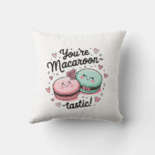 あなたはマカロン味 – バレンタインデーかわいい恋 クッション (裏面)