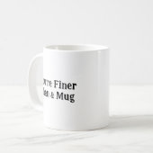 「あなたはマグカップより素敵」マグカップ コーヒーマグカップ (正面左)