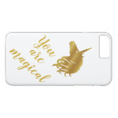 あなたはマジカルゴールドケース Case-Mate iPhoneケース (裏面(横))
