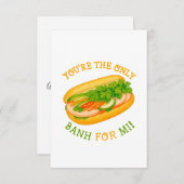 あなたはミにとって唯一のバン！ サンキューカード (正面/裏面)