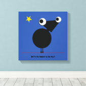 あなたはミケーレ・モーセによる私の虹 キャンバスプリント (インサイチュ (ウッドフロア))