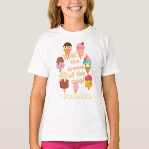 あなたはミステリーアイスクリームのクリーム Tシャツ