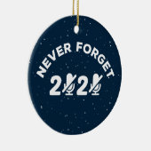 あなたはミュートでおもしろい、自宅から作業 セラミックオーナメント (右)