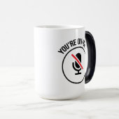 あなたはミュート モーフィングマグカップ (正面右)