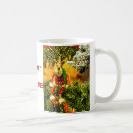 あなたはミルク及びクッキーのトナカイのマグから コーヒーマグカップ