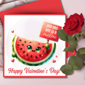 あなたはメロンのかわいいバレンタインパカスタムンに入っている シーズンカード