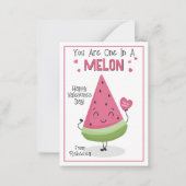 あなたはメロンバレンタインの教室のカードに入っている ノートカード (正面)