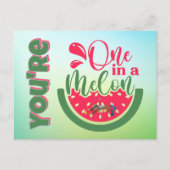 あなたはメロン考えナマケモノに ポストカード (正面)