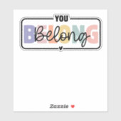 あなたはメンタルヘルス引用文 シール (シート)