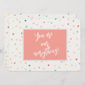 あなたはモダンすべての写真バレンタインデー シーズンカード (正面/裏面)