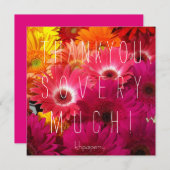 あなたはモモ! サンキューカード (正面/裏面)