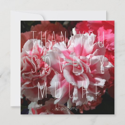 あなたはモモ! サンキューカード (正面)