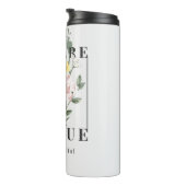 あなたはユニークフローラスローガンだ タンブラー (回転右)