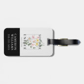 あなたはユニークフローラスローガンだ ラゲッジタグ (裏面横)