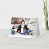 「あなたはユニーク、まるでスノーフレーク・ダーリングみたいに」 シーズンカード (正面)