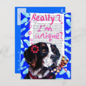 あなたはユニーク!-ヴィンテージ ポストカード (正面/裏面)