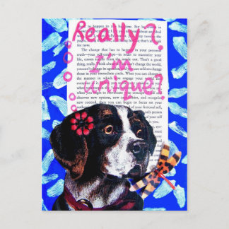 あなたはユニーク!-ヴィンテージ ポストカード