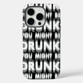 あなたはユーモアを飲飲んおもしろいでいるかもしれない Case-Mate iPhoneケース (裏面)