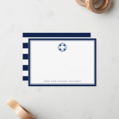 あなたはライフセーバー|航海のなテーマのNoteCard ノートカード (正面/裏面インサイチュ)