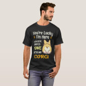 あなたはラッキーコーギー4 Tシャツ (正面フル)