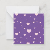 あなたはラマおもしろい教室バレンタインデー ノートカード (裏面)