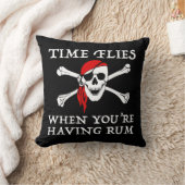 あなたはラムを飲むと時間が経つ クッション (ブランケット)