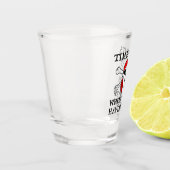 あなたはラムを飲むと時間が経つ ショットグラス (左)